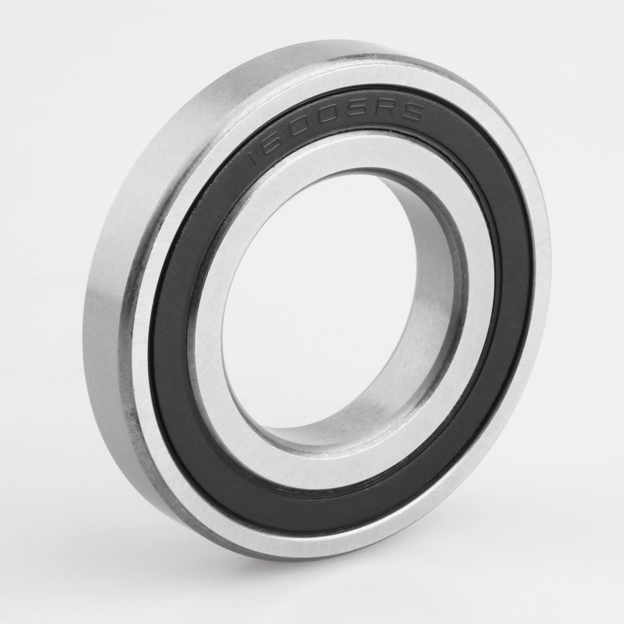 607-2Z deep groove ball bearing white background